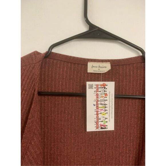 Ribbed Cardigan Sweater  - Picture 5 of 5